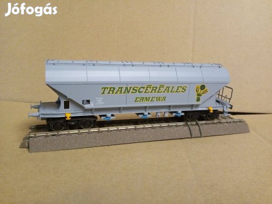 MÁV Ermewa Transcereale Gabonaszállító kocsi H0
