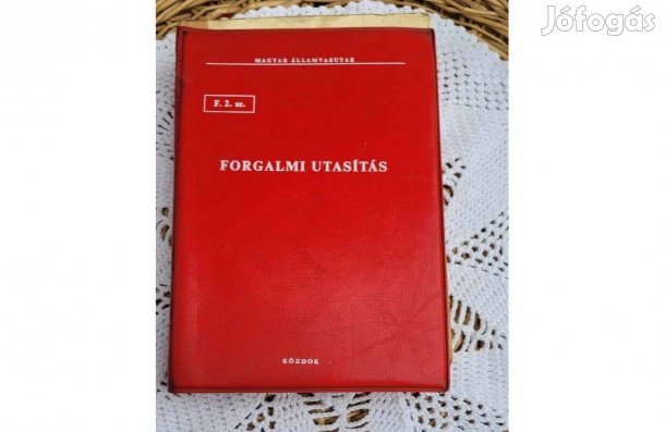 MÁV F.2. sz. Forgalmi Utasítás