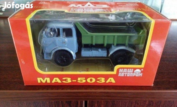 MAZ 503A dömper "Nas Avtoprom" kisauto modell 1:43 Eladó
