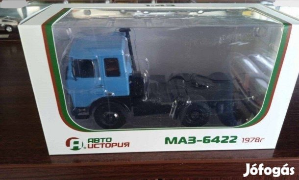 MAZ 6422 1978 év "Autoistoria" kisauto modell 1/43 Eladó