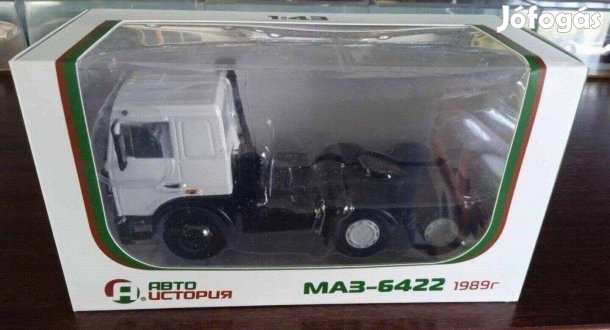 MAZ 6422 1989 év "Autoistoria" kisauto modell 1/43 Eladó