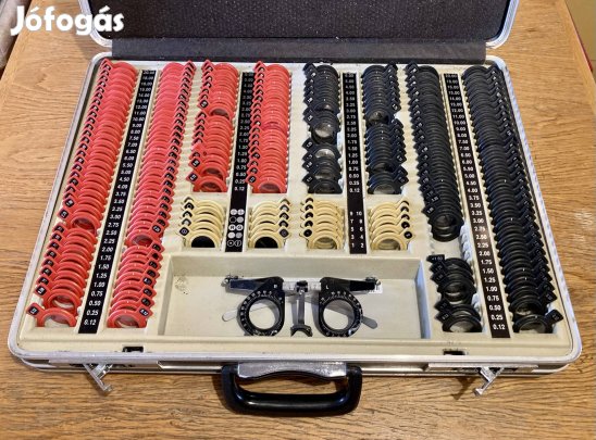 MBO Meniscus Trial Lenses. 264 db-os hivatásos optikusi lencsekészlet