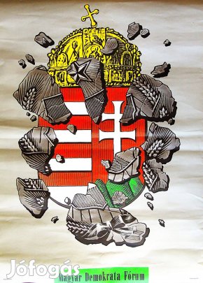 MDF Magyar Demokrata Fórum plakát poszter