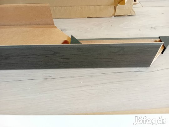 MDF antracit ajtótok takaróléc