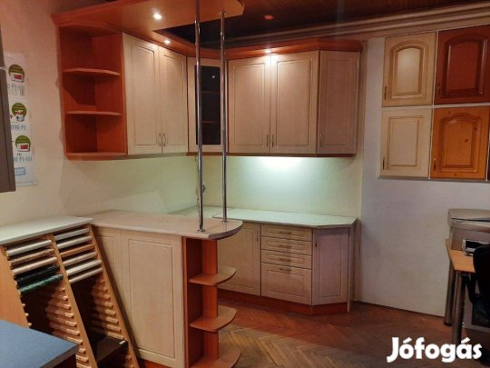 MDF juhar rusztikus konyhabútor (AP122)