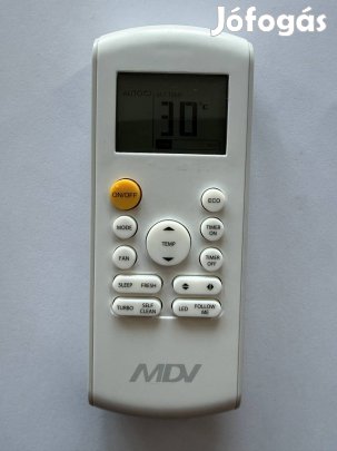 MDV RG57A8/Bgef klíma távirányító
