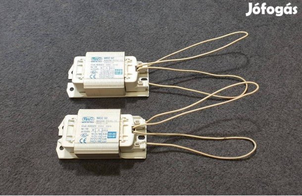 MEC92 neon ballaszt eladó, 10W, 13W, 2x7W, 2x9W