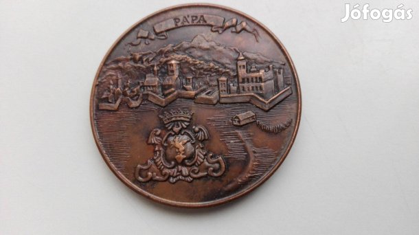 MÉE Vándorgyűlése 1990-es Pápai emlékérem bronz