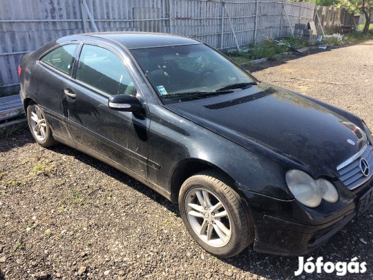 MERCEDES C W203 220 CDI COUPÉ BAL K, MAN eladó