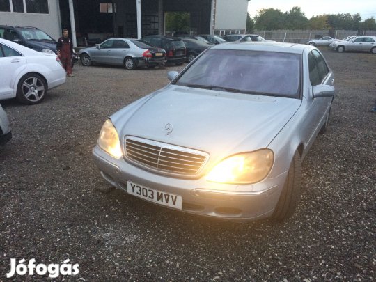 MERCEDES S W220 320 BENZIN JOBB K, AUTOM eladó