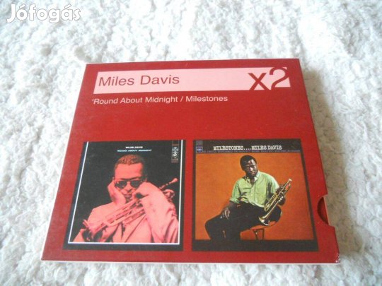 MILES Davis : Round about midnight / milestones 2cd