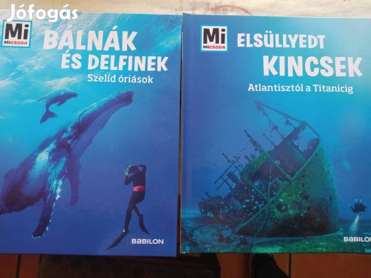 MI Micsoda Bálnák és delfinek+Elsüllyedt kincsek
