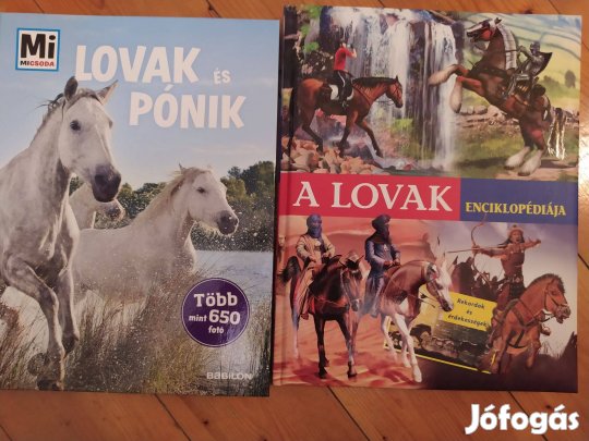 MI Micsoda Lovak+A lovak enciklopédiája (2 könyv)