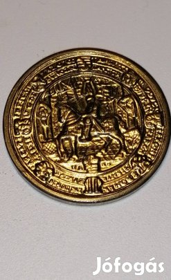 MNG aranyozott érme