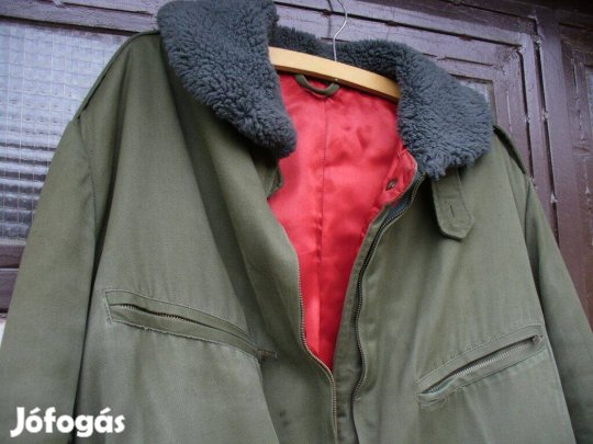 MN magyar katonai 68M téli repülős pilóta repülő hajózó kabát télikabá
