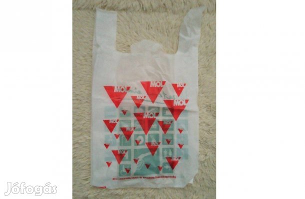 MOL retro reklámszatyor a 90-es évekböl. Az első logoval