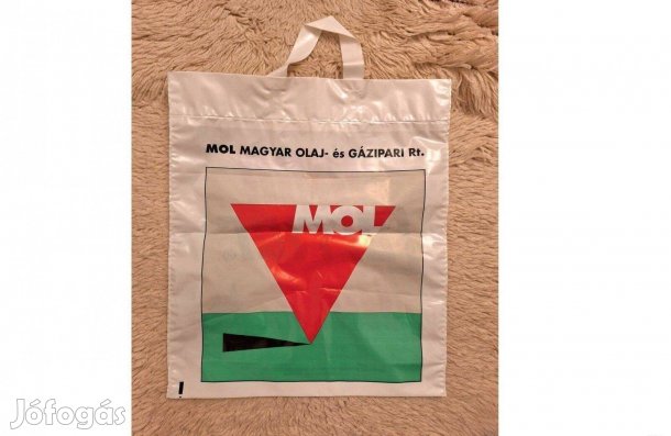 MOL retro reklámszatyor a 90-es évekböl. Az első logoval