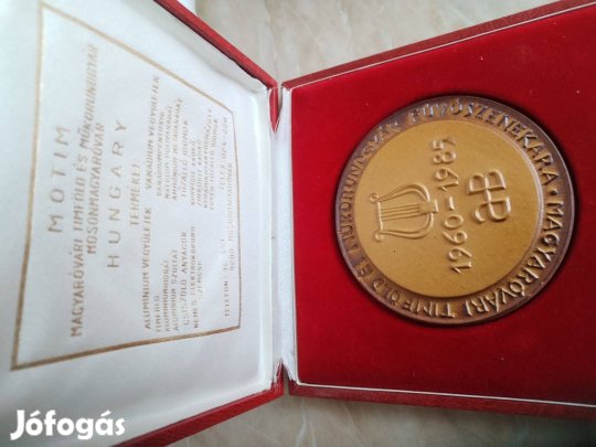 MOTIM 1960-1985 Jubileumi Mosomagyaróvári emlékérem sajá