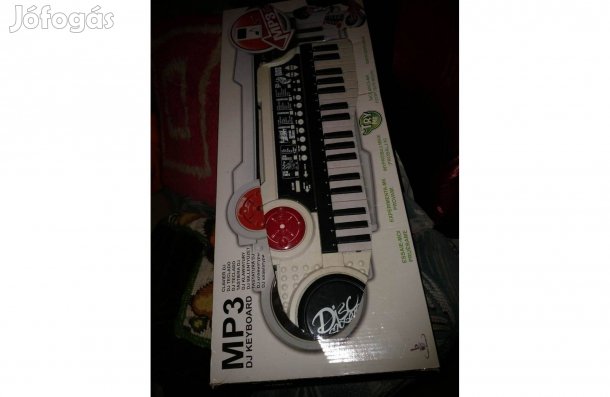 MP3 gyerek szintetizátor DJ keyboard játék hangszer