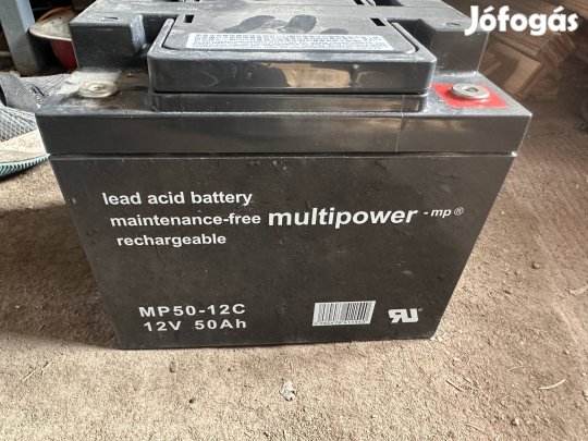 MP50-12C Akkumulátor Rokkant kocsiba 