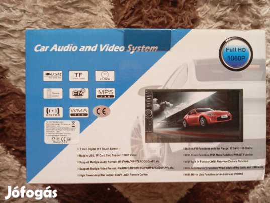 MP5 lejátszó autós 