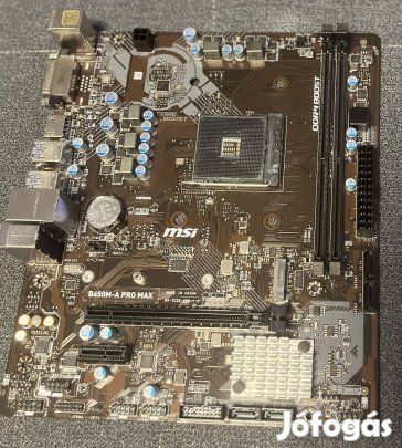 MSI B450M-A Pro Max alaplap eladó (komplett)