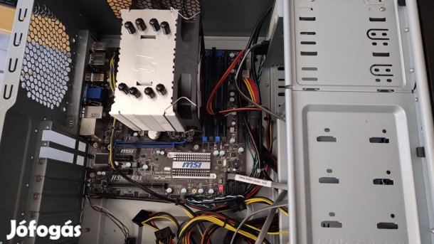 MSI H55M-E33,Intel Core i3 530/6GB DDR-3 számítógép működő állapotban