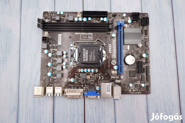 MSI H61M-P31/W8 számítógép alaplap 1155