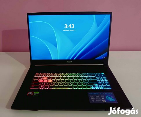 MSI Katana 17 AI B8V Rtx 4070 8gb gaming laptop/Notebook