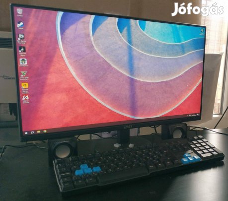 MSI Pro MP242L (23,8", FHD, 100 Hz, 1 ms, IPS) monitor 4,5+ év garival