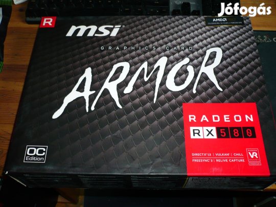 MSI RX 580 Armor OC 8 GB