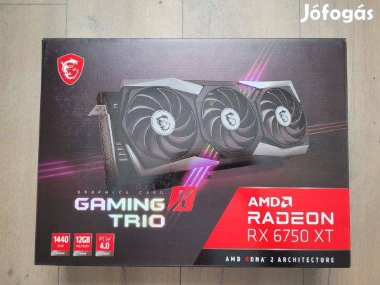 MSI Radeon RX 6750 XT 12GB Gddr6 Gaming Trio