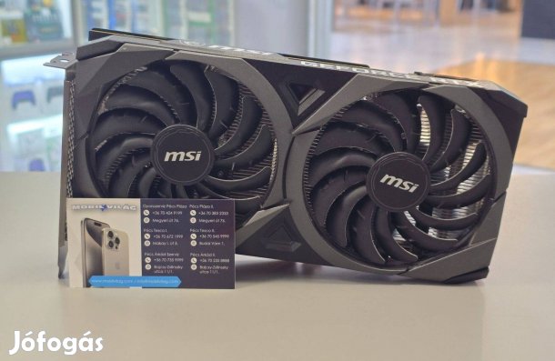 MSI Rtx 3060 Ti Ventus X2 8GB Ocv1 Lhr Garanciával!