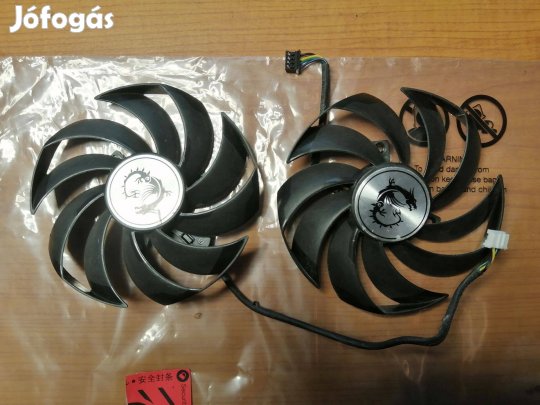 MSI Rtx 3070-4070 ventus ventilátor pár