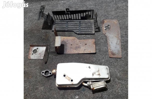 MTD kapálógép / fűnyíró gyári komplett kipufogó szett