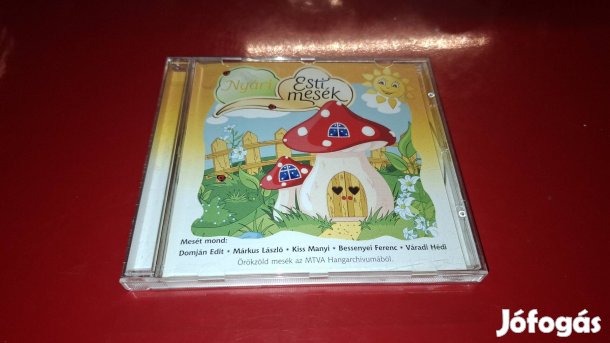 MTVA Nyári Esti Mesék gyermek mese Cd 2013