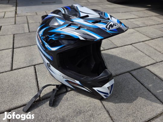 MT Helmets Cross MX Sisak gyerek kisebb felnőtt S 55-56