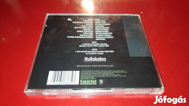 MUSE Hullaballo dupla Cd 2003