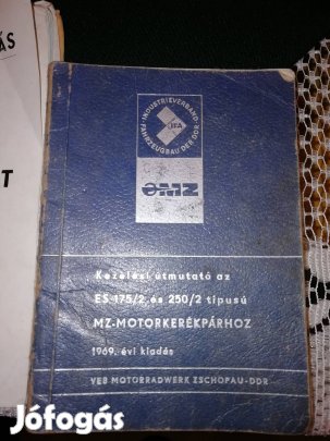 MZ 175 ,250 kezelési utasítás 