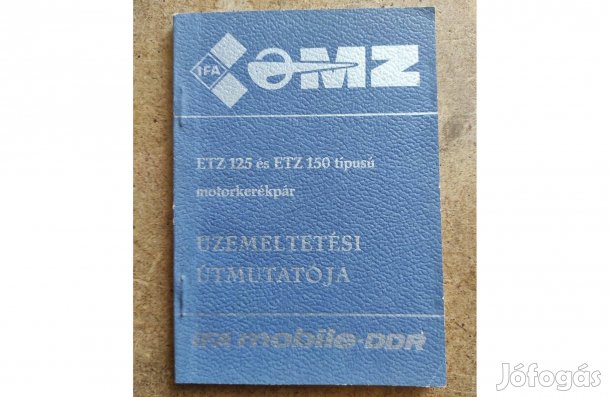 MZ ETZ 125 és 150 kezelési üzemeltetési útmutató