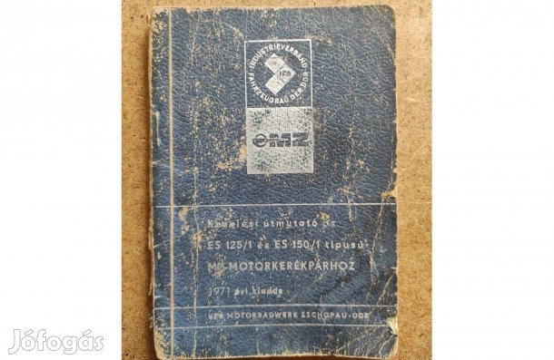 MZ Es 125/1 és Es 150/1 kezelési útmutató
