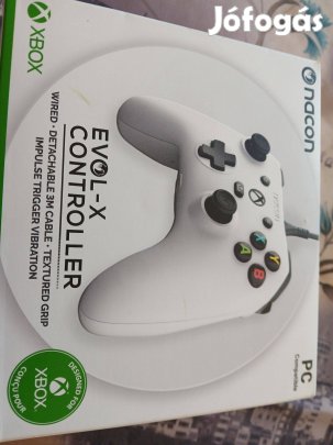 M-26. Xbox One Nacon Fehér Vezetékes Controller Új termék Garanciás :