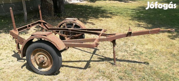 M 52-es Tábori mozgó konyha gulyáságyú váz pótkocsi