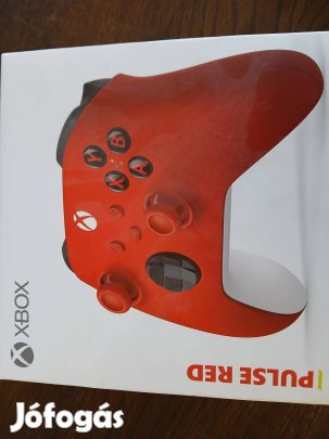M-53. Xbox One Piros Red Pulse Vezeték Nélküli Controller Újszerű :