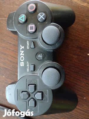 M-64. Ps3 Sony Fekete Vezeték Nélküli Controller Újszerű :