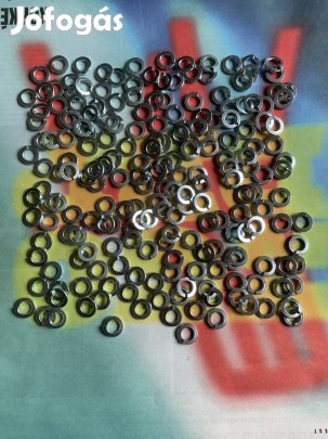 M 8 fényes rugós alátét