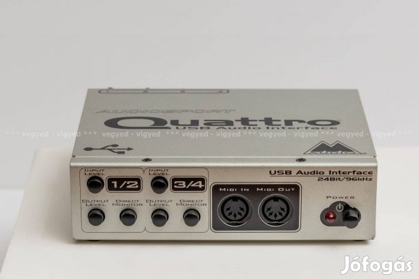 M-Audio Quattro 24/96 külső hangkártya