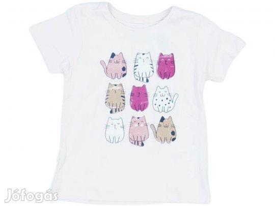 M&Co. Új (címkés) Lány Póló (Méret: 110)