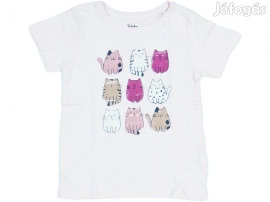 M&Co. Új (címkés) Lány Póló (Méret: 116)