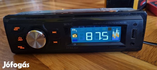 M.N.C Stream MP3, USB, micro sd, rádiós fejegység 